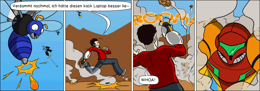 Piece of Me. Ein Webcomic über intergalaktische Kopfgeldjägerinnen aus dem Nirgendwo.