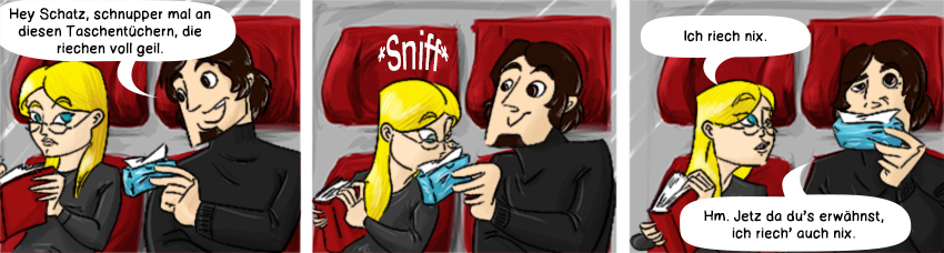 Piece of Me - Ein Webcomic über nicht ganz so tolle Taschentücher.