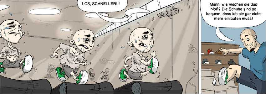 Piece of Me. Ein Webcomic über furchtbare Firmengeheimnisse.