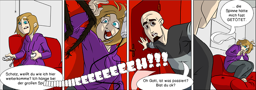 Piece of Me. Ein Webcomic über Herzinfarkte und echte Monster.