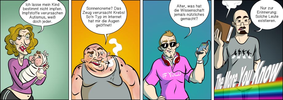 Piece of Me. Ein Webcomic über einige intelektuell zurückgebliebene Leute und die Erinnerung daran.