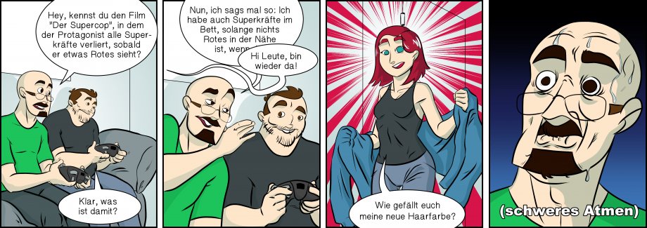 Piece of Me. Ein Webcomic über Superkräfte und seltsame Schwachpunkte.