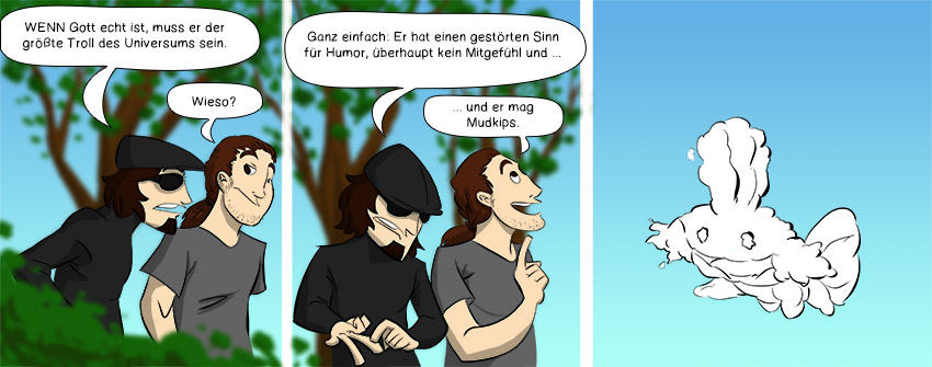 Piece of Me - Ein Webcomic über Gottes Vorliebe für Hydropi.