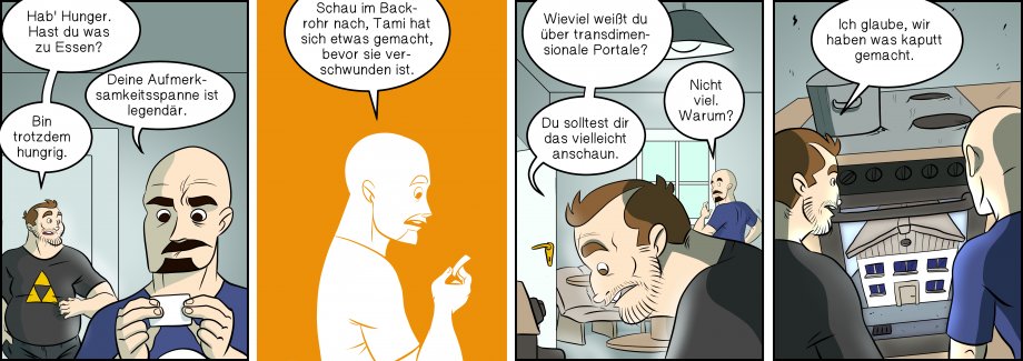 Piece of Me. Ein Webcomic über kaputte Backrohre und komische Bildschirmschoner.