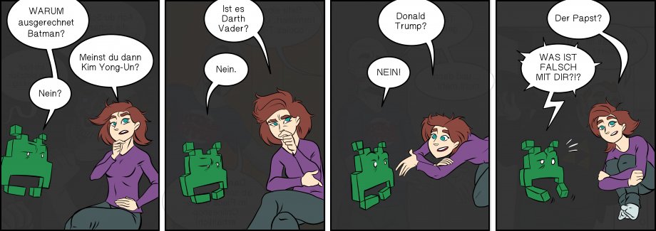 Piece of Me. Ein Webcomic über viele, viele schlechte Vorschläge.