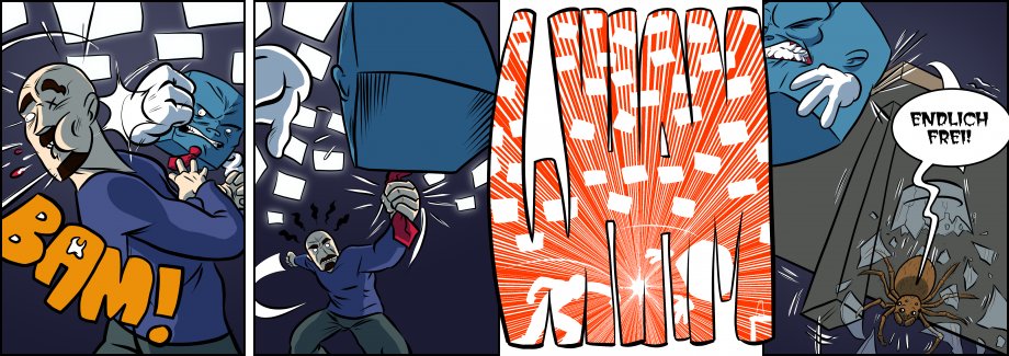 Piece of Me. Ein Webcomic über Schlägereien und zerbrochene Gläser.