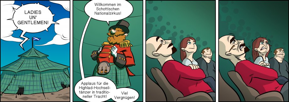 Piece of Me. Ein Webcomic über nationale Zirkusse und traditionelle Eigenheiten.