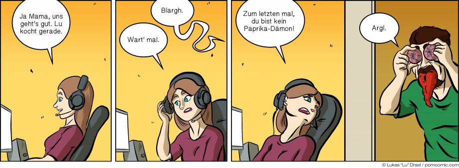 Piece of Me. Ein Webcomic über Albernheiten in der Küche.