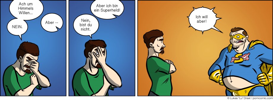 Piece of Me. Ein Webcomic über Superhelden ... oder so.