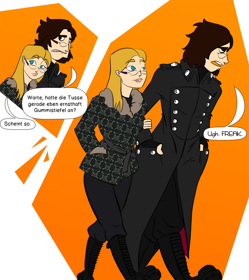 Piece of Me - Ein Webcomic über Gummistiefel.