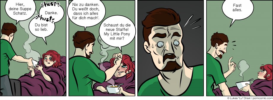 Piece of Me. Ein Webcomic über furchtbar selbstlose Selbstlosigkeit. Und 'ne kranke Freundin.