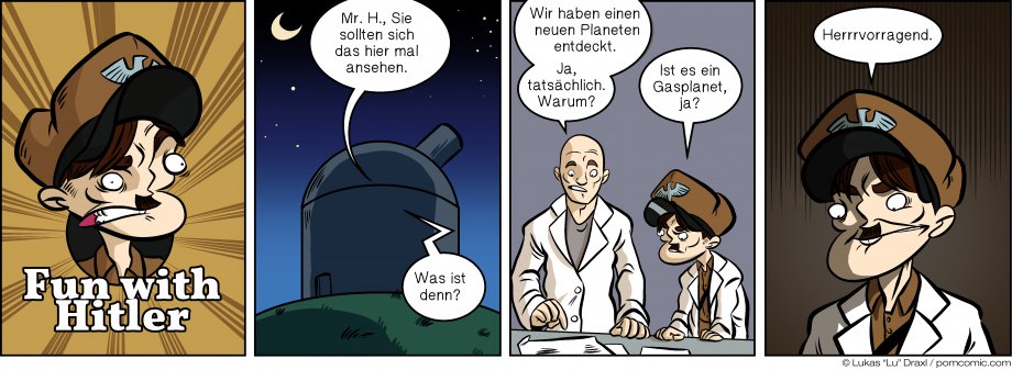 Piece of Me. Ein Webcomic über Astronomie und böse Absichten.