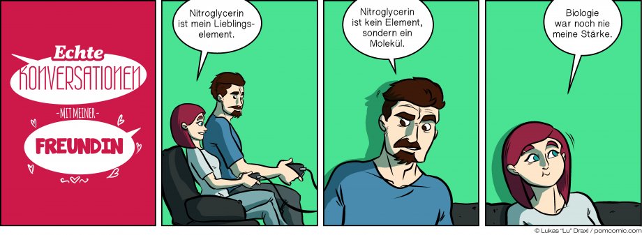 Piece of Me. Ein Webcomic über einen Mangel an Wissenschaft.