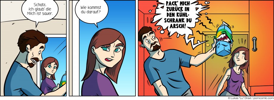 Piece of Me. Ein Webcomic über saure Milch. Ja, ernsthaft.