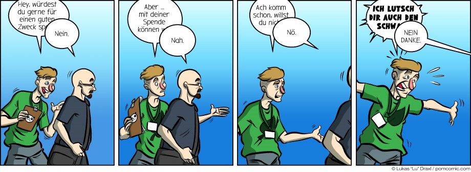 Piece of Me. Ein Webcomic über Desinteresse und verzweifelte Aktivisten.