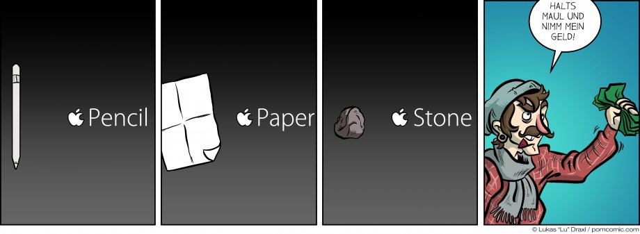 Piece of Me. Ein Webcomic über das Surface Pro--ääähm, ich meine das iPad Pro.