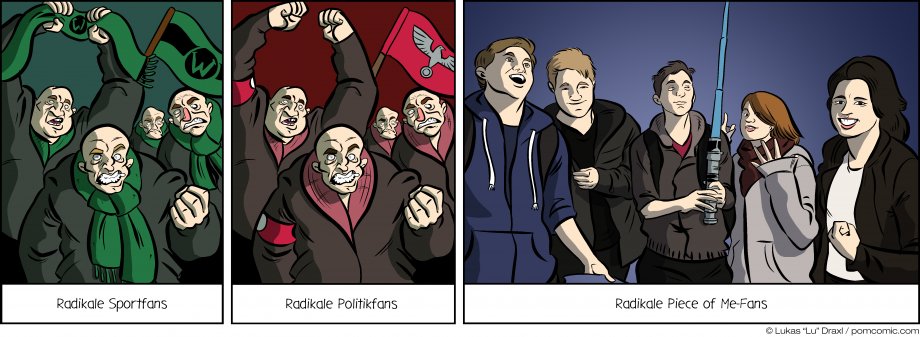 Piece of Me. Ein Webcomic über radikale Fans und große Dankbarkeit.