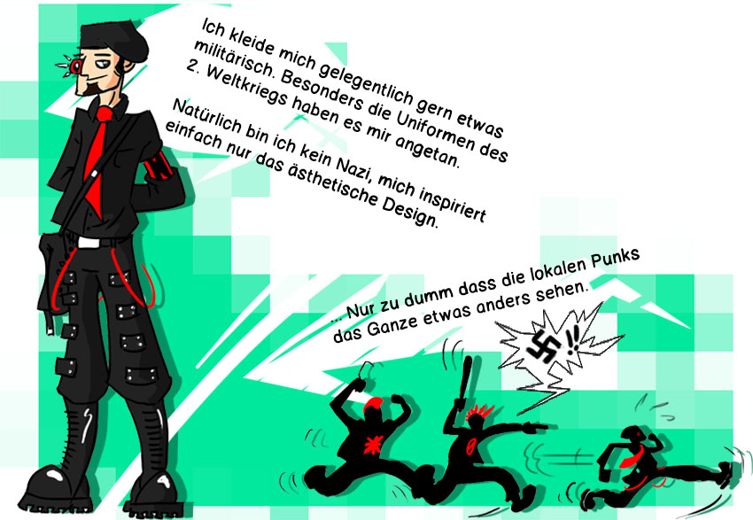 Piece of Me - Ein Webcomic über ignorante Punks.