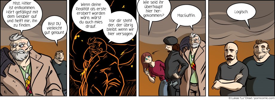 Piece of Me. Ein Webcomic über Motive und unerwartete Reisemöglichkeiten.