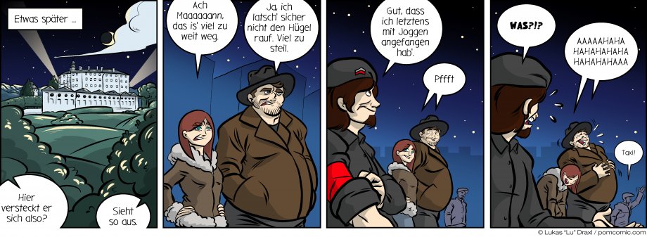 Piece of Me. Ein Webcomic über Schlösser auf steilen Hügeln und unglaubwürdige Aussagen.