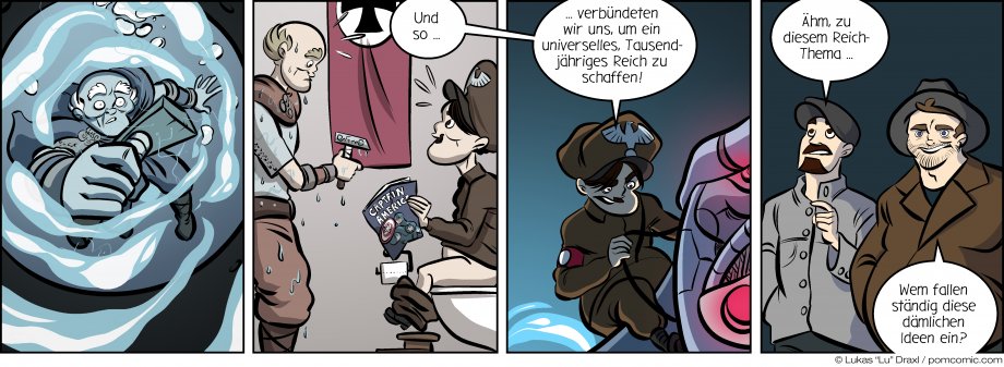Piece of Me. Ein Webcomic über böse Pläne und dämliche Prämissen.