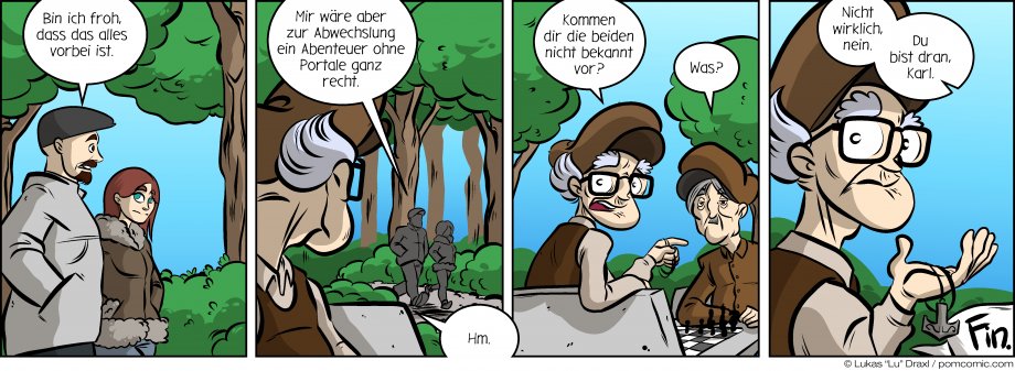 Piece of Me. Ein Webcomic über das Ende einer Story und bekannt erscheinende Leute.