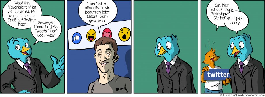 Piece of Me. Ein Webcomic über verzweifelte Versuche, mit der Konkurrenz mithalten zu können.