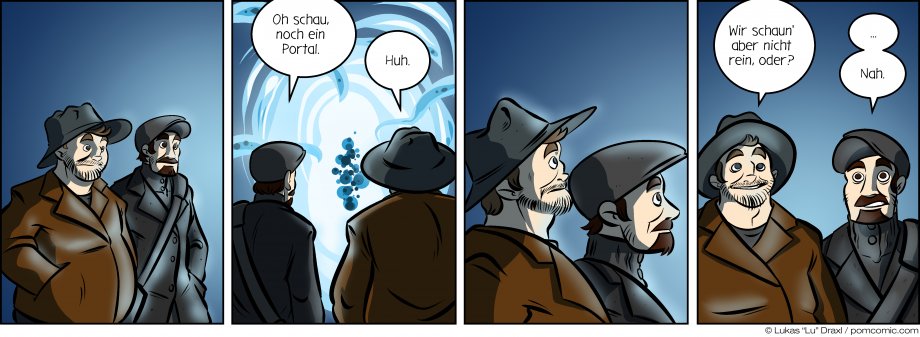 Piece of Me. Ein Webcomic über Jubiläen, Portale und Selbstbeherrschung.