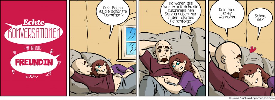 Piece of Me. Ein Webcomic über Flusenfabriken und durchgewürfelte Sätze.
