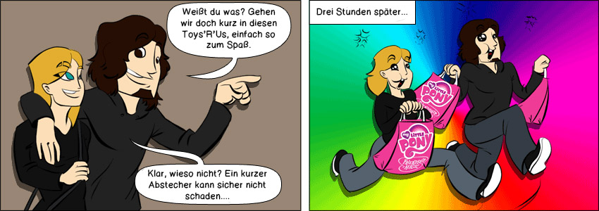 Piece of Me - Ein Webcomic übers kindisch Sein. Und My Little Pony.