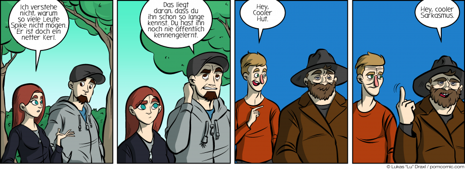 Piece of Me. Ein Webcomic über Leute, die Spike nicht mögen. Warum auch immer.