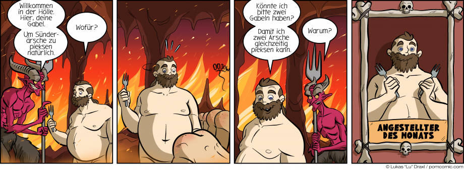 Piece of Me. Ein Webcomic über die Hölle und großartige Angestellte.
