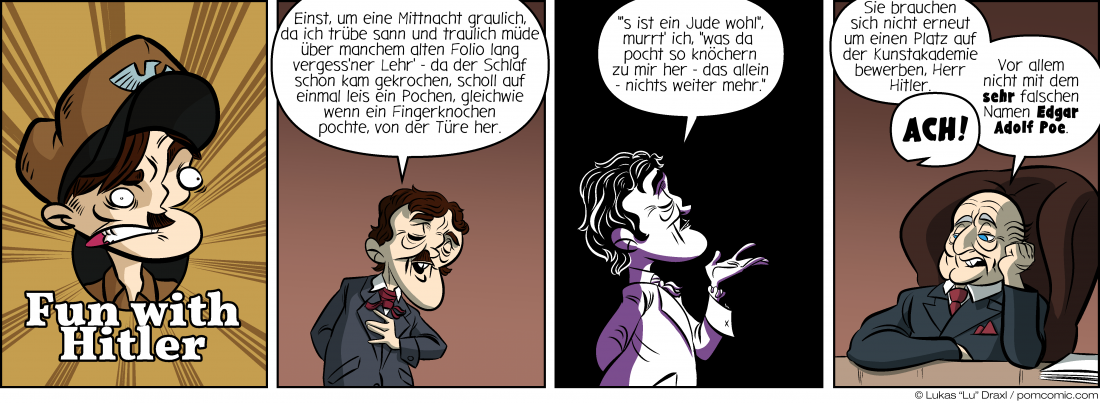 Piece of Me. Ein Webcomic über eine Neubewerbung an der Kunstakademie.