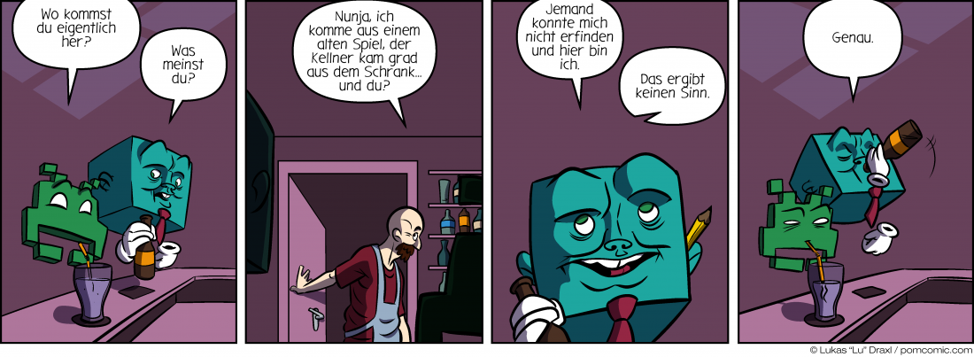 Piece of Me. Ein Webcomic über Urpsrungsgeschichten, die niemanden interessieren.