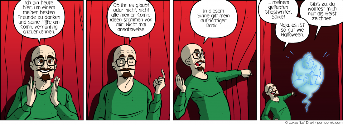 Piece of Me. Ein Webcomic über gute Freunde und nicht wirklich geheime Ghostwriter.