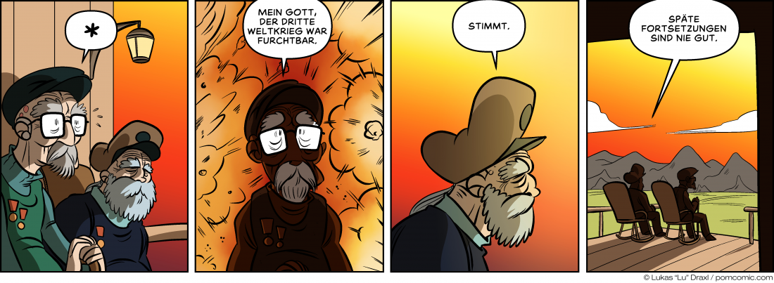 Piece of Me. Ein Webcomic über furchtbare, furchtbare Kriege.