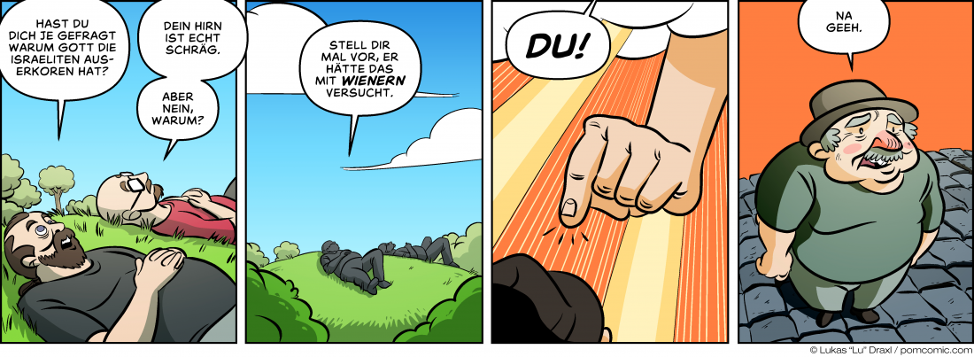 Piece of Me. Ein Webcomic über seltsame Gedanken und auserwählte Völker.