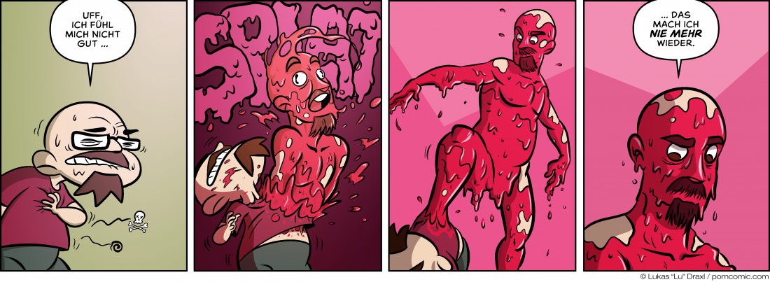 Piece of Me. Ein Webcomic über das gewaltsame Ende eines stilistischen Experiments.