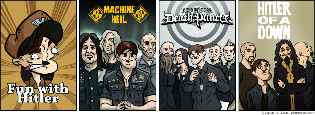 Piece of Me. Ein Webcomic über noch mehr Spaß mit Metalbands.