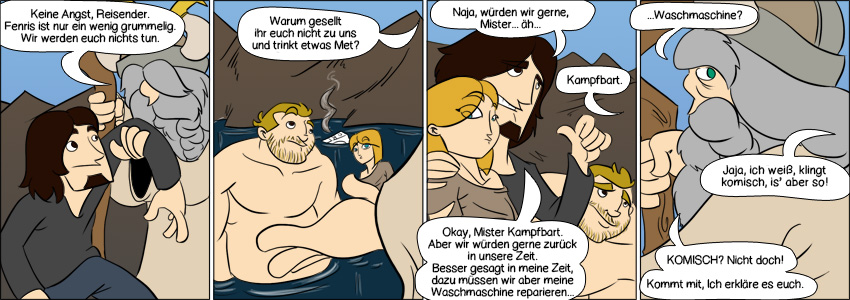 Piece of Me - Ein Webcomic über seltsame Prophezeiungen.