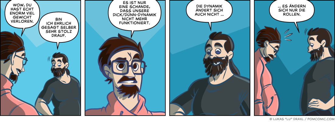 Piece of Me. Ein Webcomic über Neujahrs-Änderungen und Rollenwechsel.