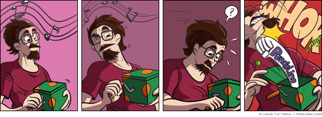 Piece of Me. Ein Webcomic über Punchlines.