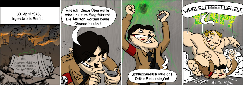 Piece of Me. Ein Webcomic über die echte Todesursache von Adolf Hitler.