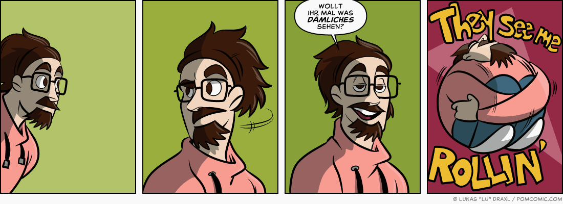 Piece of Me. Ein Webcomic über richtig dumme Animationen.