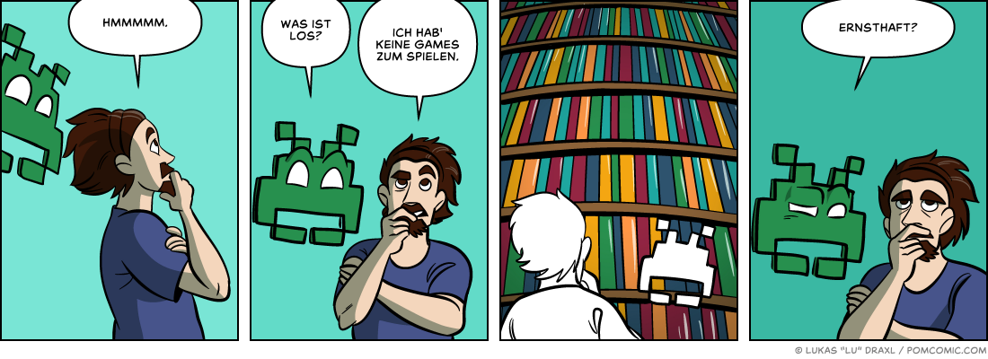 Piece of Me. Ein Webcomic über zu viel Auswahl.