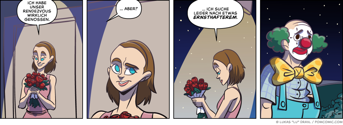Piece of Me. Ein Webcomic über gute Rendezvous.