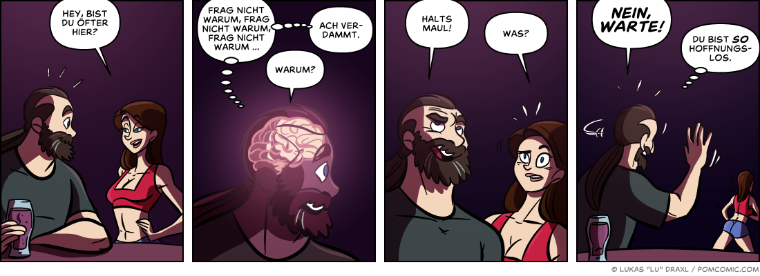 Piece of Me. Ein Webcomic übers Flirten und Kommunikationsschwierigkeiten.