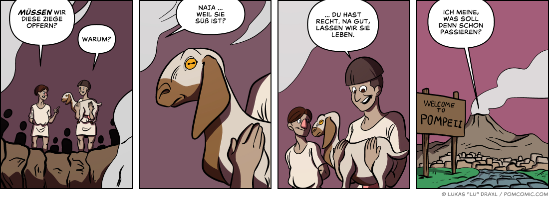 Piece of Me. Ein Webcomic über Tieropfer und Worst-Case-Szenarios.