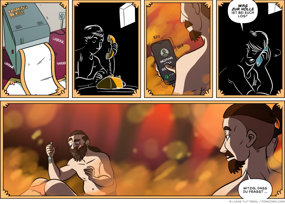 Piece of Me. Ein Webcomic über komische Anrufe und den Anfang vom Ende.