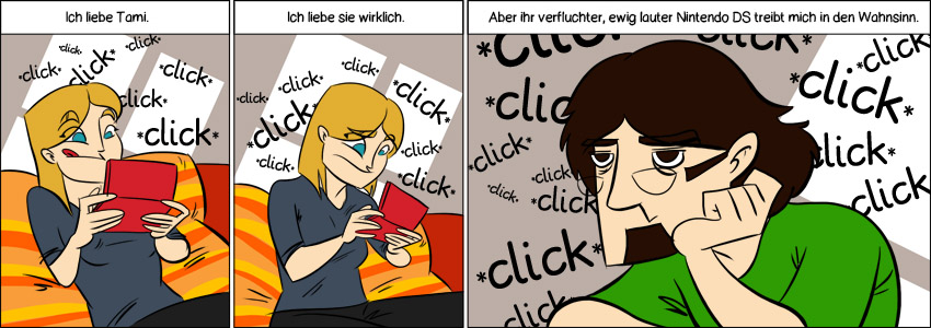 Piece of Me. Ein Webcomic über verdammt laute Gameboys.